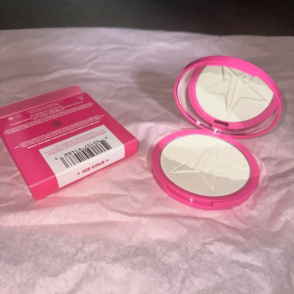 Jeffree Star Ice Cold Skin Frost Highlighter - White - NEW IN BOX. - Picture 2 of 2